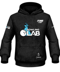 Storm Diana Zavjalova Black Grunge Bowling Lab CoolWick Dye-Sub Hoodie