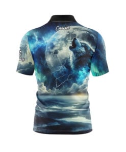 Alternative view of Alpha Fast Track CoolWick Bowling Jersey