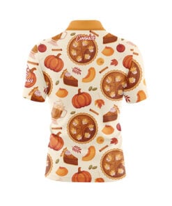 Alternative view of Thanks Given Feast Fast Track CoolWick Bowling Jersey