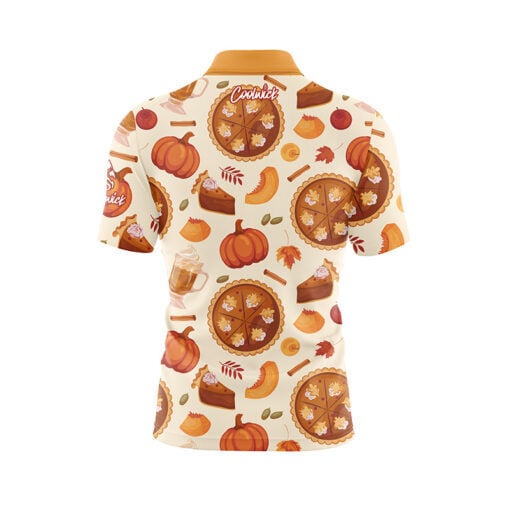 Thanks Given Feast Fast Track CoolWick Bowling Jersey - Image 2