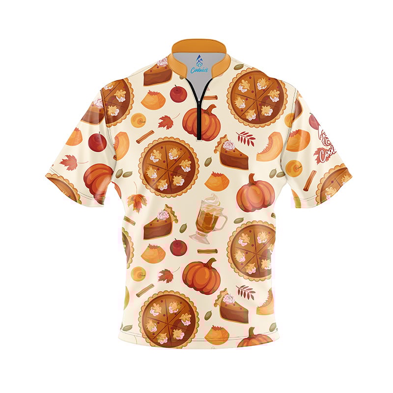 Thanks Given Feast Fast Track CoolWick Bowling Jersey