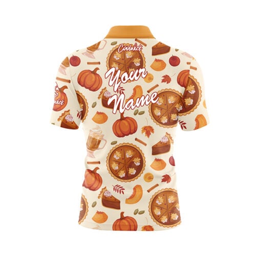 Thanks Given Feast Fast Track CoolWick Bowling Jersey - Image 3