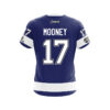 Hammer Justin Mooney Blue Hockey CoolWick Bowling Jersey - Image 2
