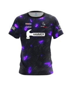 Hammer Justin Mooney Purple Carbon CoolWick Bowling Jersey