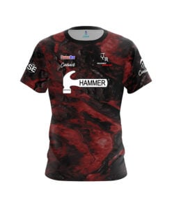 Hammer Justin Mooney Red Lava CoolWick Bowling Jersey