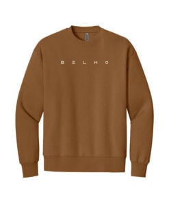 Belmo Embroidered Heavyweight Men's Crewneck Sweatshirt