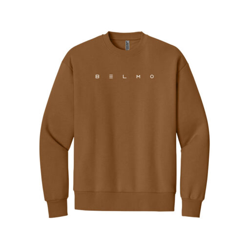 Belmo Embroidered Heavyweight Men's Crewneck Sweatshirt