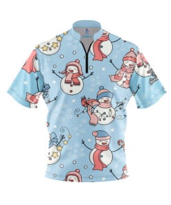 Winter Wonderland Fast Track CoolWick Bowling Jersey