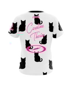 Alternative view of Storm Caroline Thesier Purple Cat CoolWick Bowling Jersey