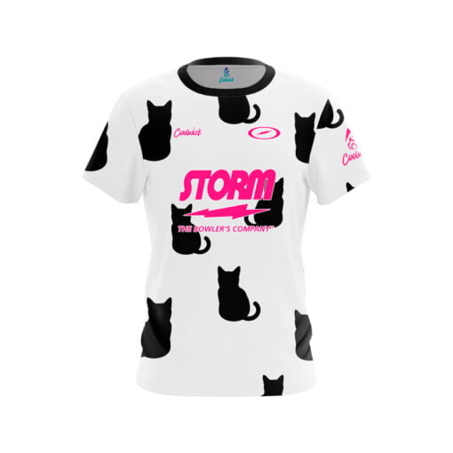 Storm Caroline Thesier Purple Cat CoolWick Bowling Jersey