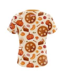 Alternative view of Thanks Given Feast CoolWick Bowling Jersey