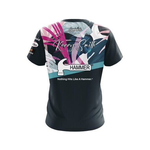 Hammer Kerry Smith Birds of Paradise CoolWick Bowling Jersey - Image 2