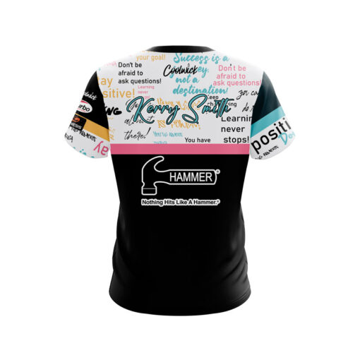 Hammer Kerry Smith Stay Positive CoolWick Bowling Jersey - Image 2