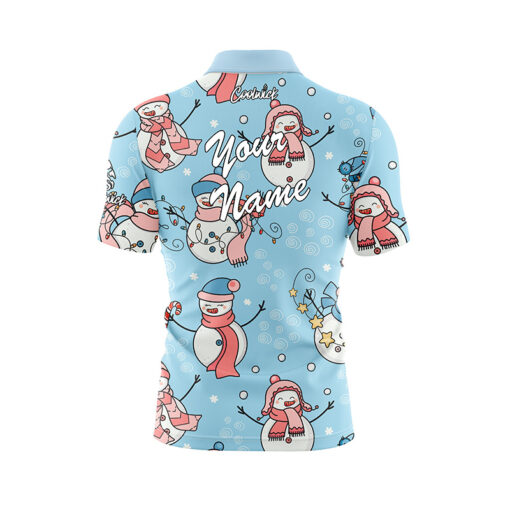 Winter Wonderland Fast Track CoolWick Bowling Jersey - Image 3