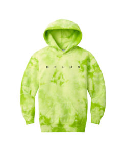 Belmo Embroidered Tie-Dye Youth Hoodie