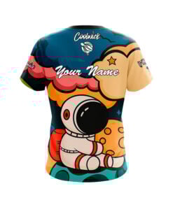 Alternative view of 12Bagger Astro World CoolWick Bowling Jersey