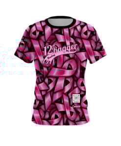 12Bagger Pink 25 CoolWick Bowling Jersey