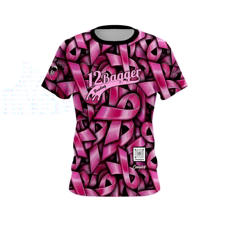 12Bagger Pink 25 CoolWick Bowling Jersey
