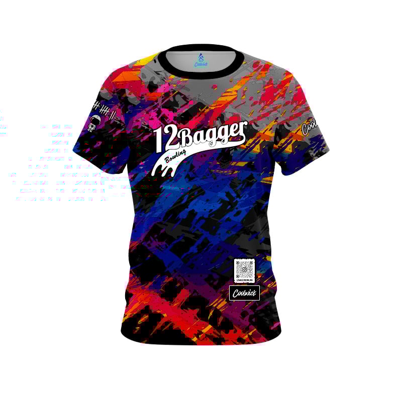 12Bagger Shredding Colors CoolWick Bowling Jersey