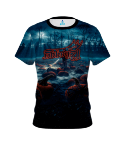 12Bagger Upside Down Pumpkin Patch CoolWick Bowling Jersey