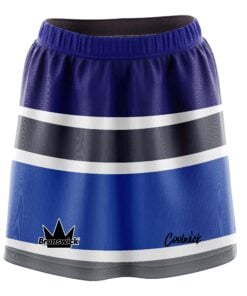 Stefanie Johnson Brunswick Blue Stripes CoolWick Bowling Skort