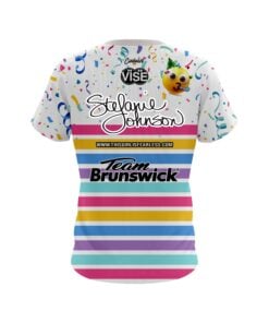 Alternative view of Stefanie Johnson Brunswick Confetti CoolWick Bowling Jersey