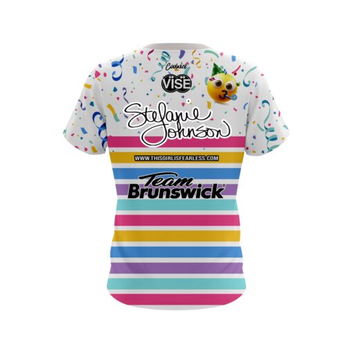 Stefanie Johnson Brunswick Confetti CoolWick Bowling Jersey - Image 2