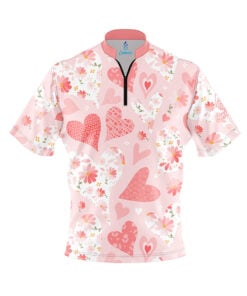 Blushing Garden Fast Track CoolWick Bowling Jersey