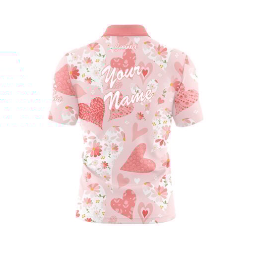 Blushing Garden Fast Track CoolWick Bowling Jersey - Image 3