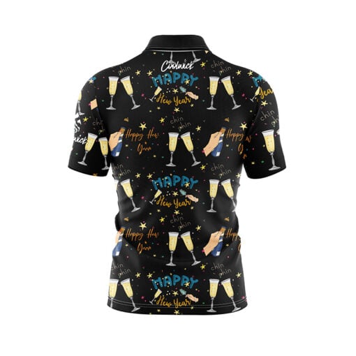 New Year Fast Track CoolWick Bowling Jersey - Image 2