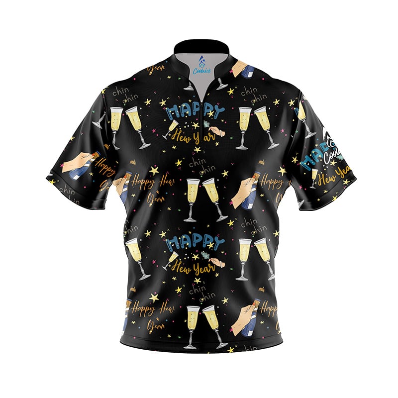 New Year Fast Track CoolWick Bowling Jersey
