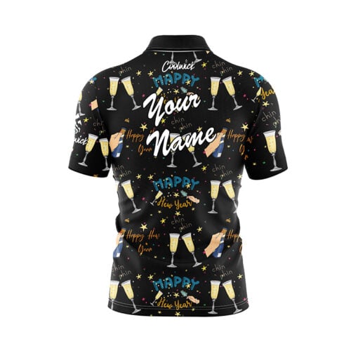 New Year Fast Track CoolWick Bowling Jersey - Image 3