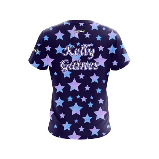 Kelly Gaines Starry Night CoolWick Bowling Jersey - Image 2
