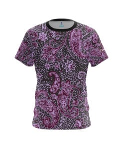 Purple Mandala CoolWick Bowling Jersey
