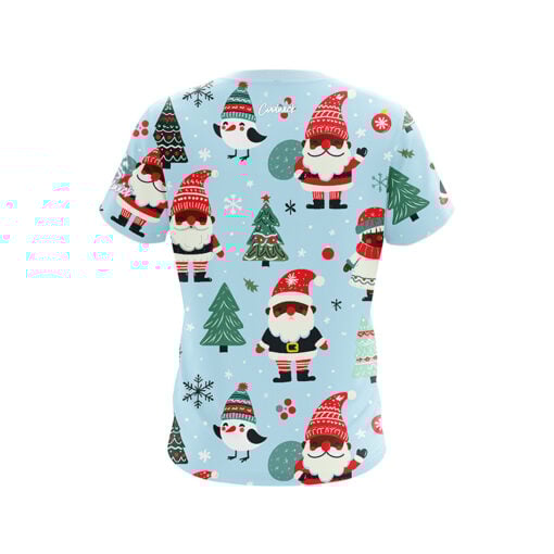 Winter Snow Day CoolWick Bowling Jersey - Image 2