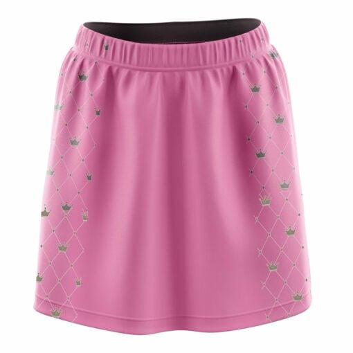Stefanie Johnson Brunswick Pink Gray Crowns CoolWick Bowling Skort