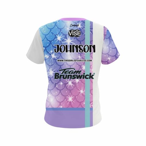 Stefanie Johnson Brunswick Mermaid CoolWick Bowling Jersey - Image 2