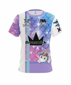 Stefanie Johnson Brunswick Mermaid CoolWick Bowling Jersey