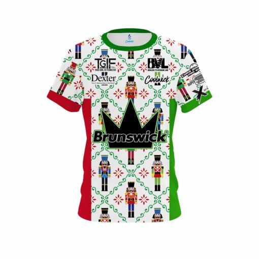 Stefanie Johnson Brunswick Nutcrackers CoolWick Bowling Jersey