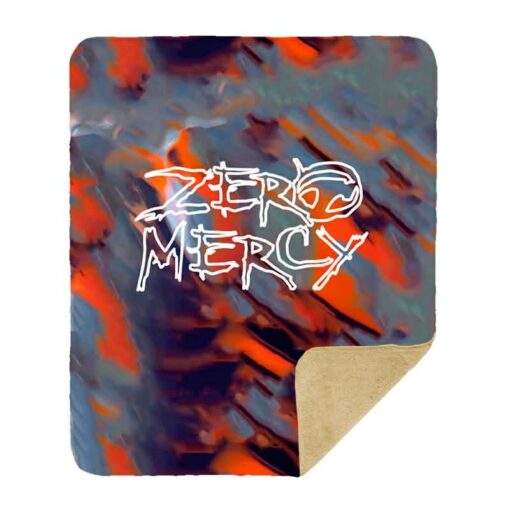 Hammer Zero Mercy Pearl Sherpa Lined Throw Blanket - Image 2