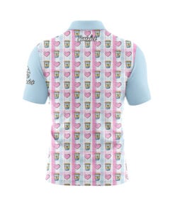 Alternative view of Coffee Cups Are Blue Fast Track CoolWick Bowling Jersey