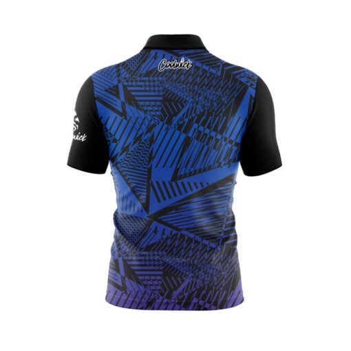 Abstract Shock Fast Track CoolWick Bowling Jersey - Image 2