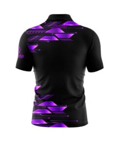 Alternative view of Purple Luxury Strikes Fast Track CoolWick Bowling Jersey