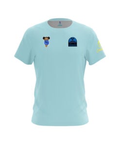 Gazmine "GG" Mason Powder Blue Lemon Yellow CoolWick Bowling Jersey