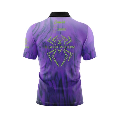 Hammer Black Widow 3.0 Dynasty Fast Track CoolWick Bowling Jersey - Image 2