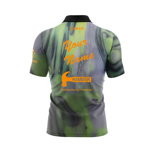 Hammer Hammerhead Pearl Fast Track CoolWick Bowling Jersey - Image 3