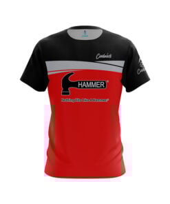 Hammer Kristina Cox Red Black CoolWick Bowling Jersey