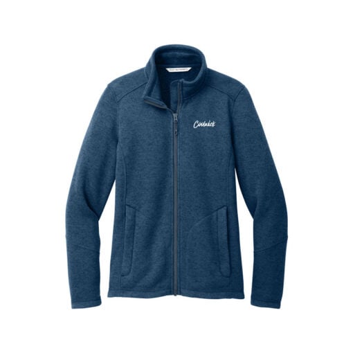 CoolWick Women's Arc Bowling Sweater Fleece Jacket