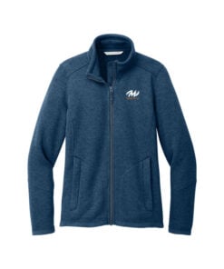 Motiv Women's Arc Bowling Sweater Fleece Jacket