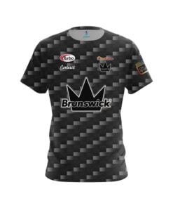 Brunswick Mika Koivuniemi Carbon Silver CoolWick Bowling Jersey